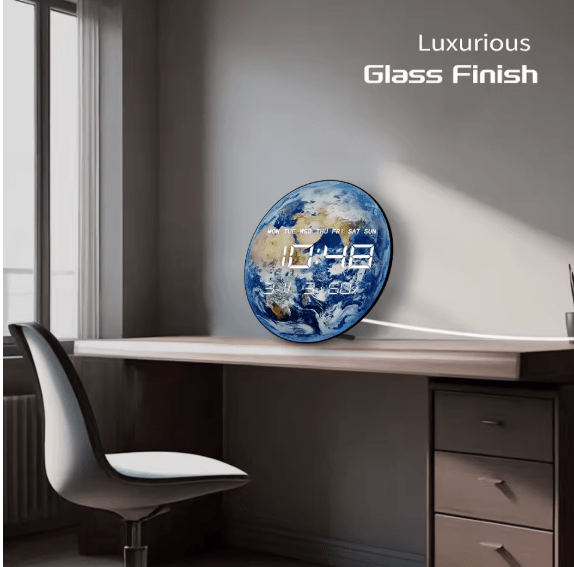 Jiugong - LED Planet Electronic Clock ©