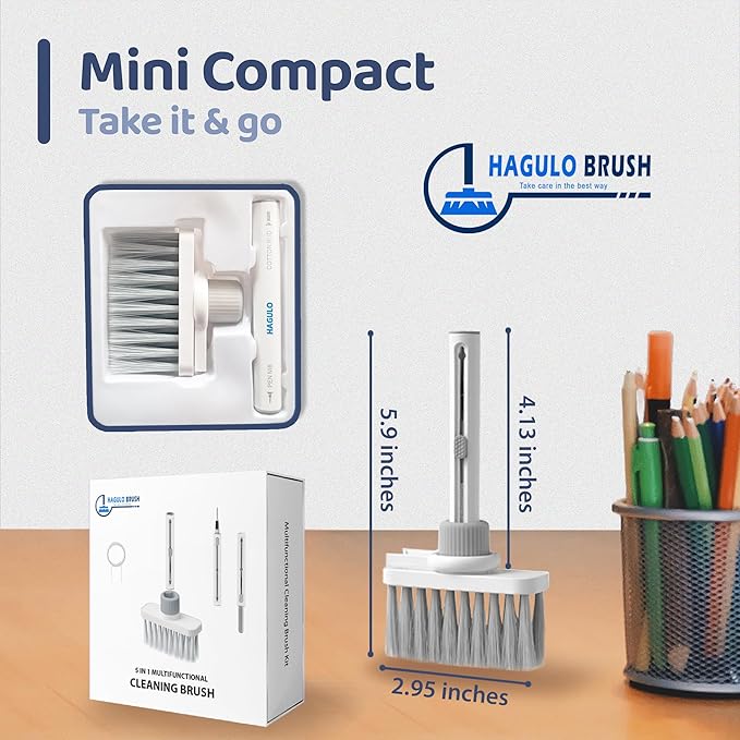 فرشاة تنظيف متعددة الوظائف 5 في 1